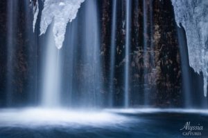Icey waterfall.