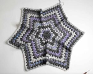 round 21 hexagon cardigan