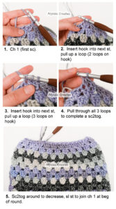 decreasing for arm sleeve