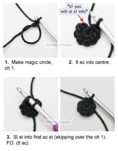 poppy applique round 1