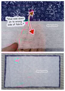 adding interfacing to fabric