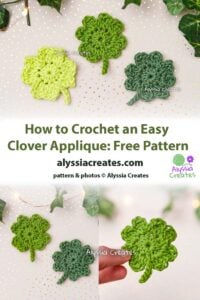 Clover applique pinterest