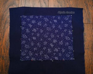 pining pocket to lining